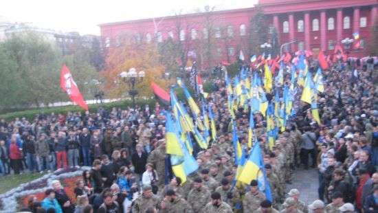 Националисты намерены 14 октября устроить шествие