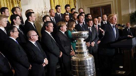 НХЛ. Салливан: Наш визит в Белый дом не связан с политикой