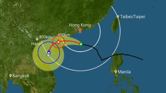 Вьетнам подсчитывает жертвы от урагана «Ханун», стихия идет на Гонконг