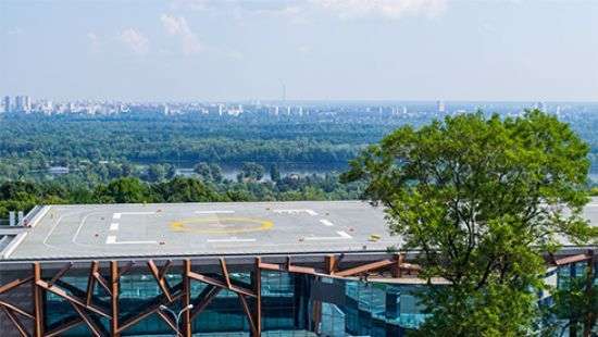 Захваченная националистами вертолетная площадка в собственности государства, - ГПУ