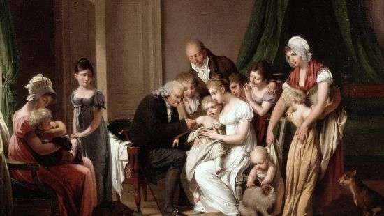 От возникновения оспы до распространения вакцины