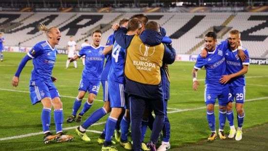 «Динамо» попало в десятку клубов по ударам в створ