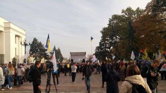 Сегодня в Киеве начинается ключевой этап массовых протестов под Радой
