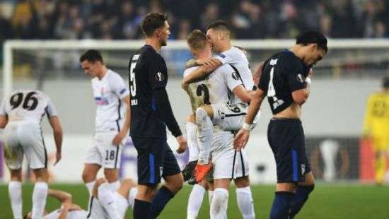 Украина поднялась на 8 место в таблице УЕФА