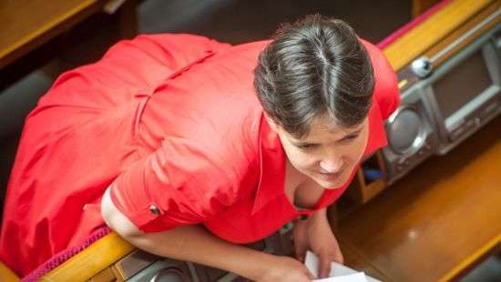 Савченко зажигательно сплясала на юбилее у Гордона - ВИДЕО