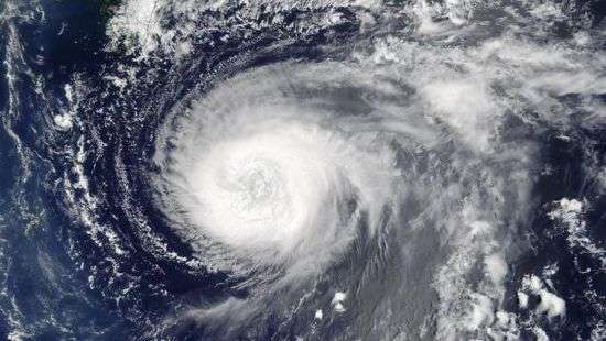 Из-за мощного тайфуна в Японии потерпел крушение сухогруз