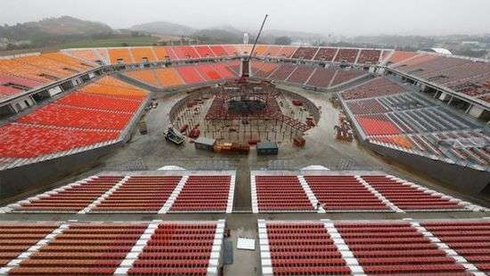 Строительство всех объектов Олимпиады-2018 завершено