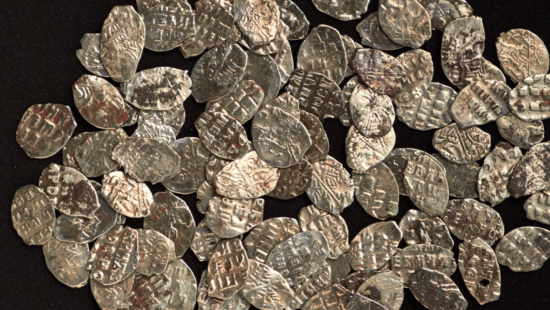 В Москве откопали клад времен Петра I