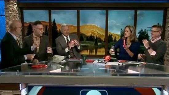 В США телеведущую стошнило в прямом эфире (ВИДЕО)