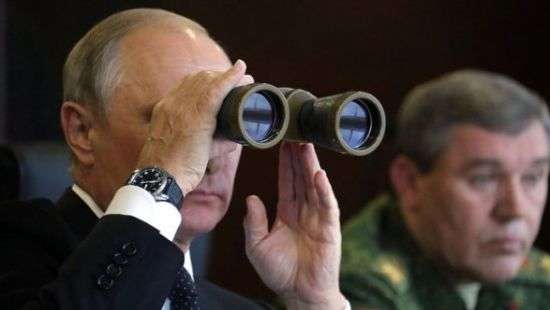 Путин запустил четыре баллистические ракеты