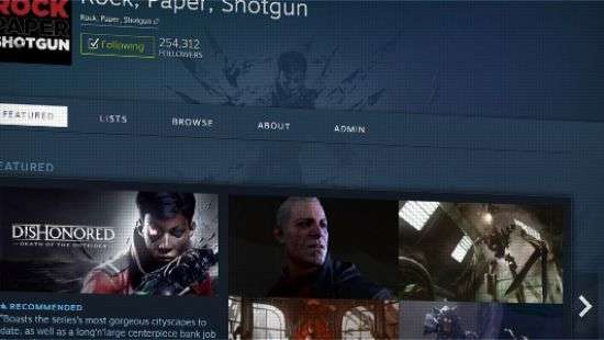 Valve внесёт изменения в систему кураторов Steam