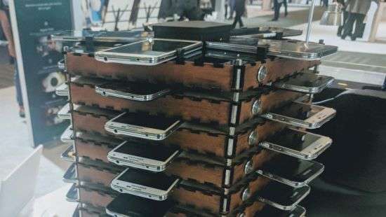 Samsung создала майнинг-ферму