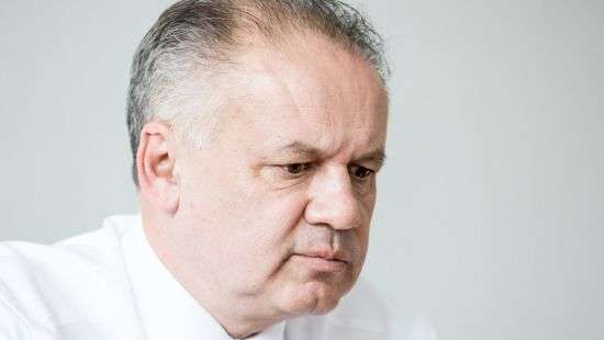 Президент Словакии попал в ДТП