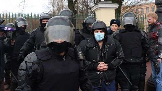 В Москве более 200 человек задержали на акции протеста