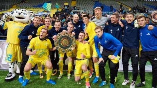 «Астана» снова стала чемпионом Казахстана