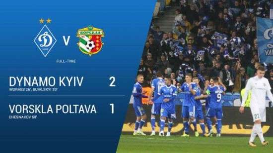 «Ворскла» едва не лишила победы «Динамо»