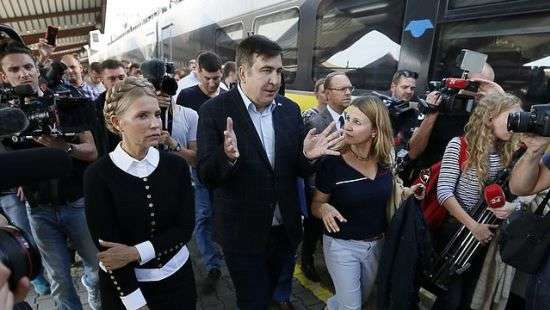 Украинские суды оштрафовали журналистов за «прорыв Саакашвили»