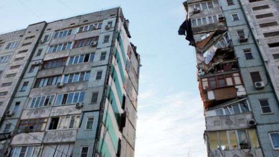 В России обвалился девятиэтажный жилой дом