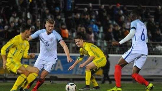 Сборная Украины проиграла Англии в отборе на Евро-2019
