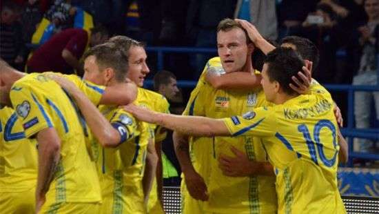 Украина победила сборную Словакии