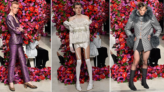 Испанский дизайнер показал необычную коллекцию мужской одежды на неделе моды в Нью-Йорке (ФОТО, ВИДЕО)