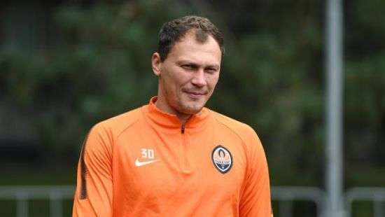 Пятов не тренировался в общей группе «Шахтера»