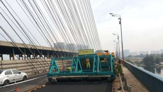 На Южном мосту в Киеве сегодня ограничат движение