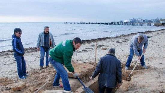 В Евпатории нашли дохристианскую могилу (ФОТО)