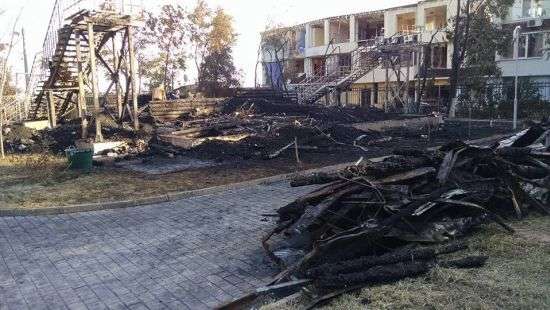 Названа официальная причина пожара в лагере «Виктория» в Одессе