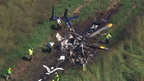 В США разбился медицинский вертолет, есть жертвы