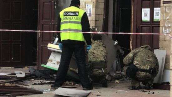 В харьковском вузе взорвали банкомат