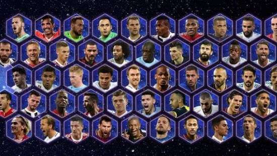 На попадание в команду года претендуют 50 футболистов