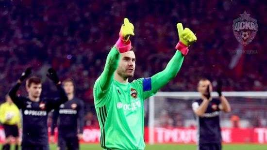 Вратарь ЦСКА прервал 11-летнюю серию с пропущенными голами в ЛЧ