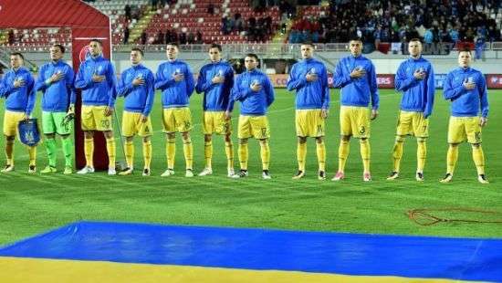 Сборная Украины потеряла позиции в рейтинге ФИФА