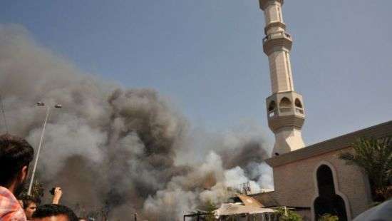 На Синае террористы расстреливали выбегавших из мечети после взрыва