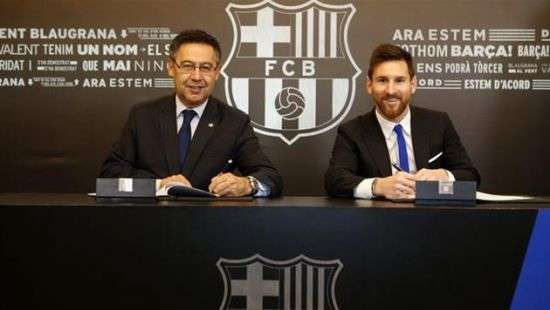 Месси подписал новое соглашение с «Барселоной». Официально