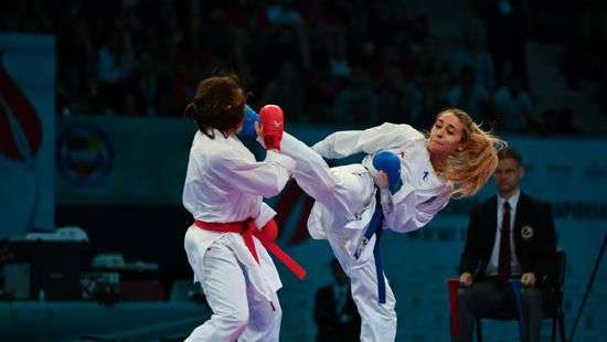 Украинская каратистка выиграла турнир на Окинаве