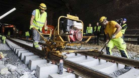 В Бельгии неуправляемый поезд снес бригаду рабочих, есть погибшие