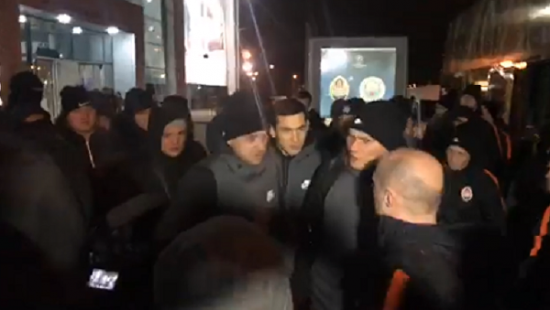 Активисты выдвинули ультиматум игрокам «Шахтера»