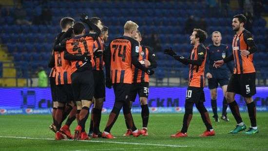 «Шахтер» разгромил «Верес» в Кубке Украины