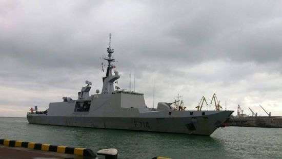 В порт Одессы прибыл корабль ВМС Франции