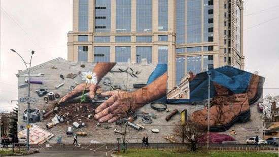 Киевский мурал признан одним из самых лучших в мире (ФОТО)