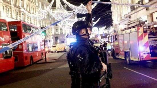 В Лондоне возле рождественской ярмарки прогремел взрыв