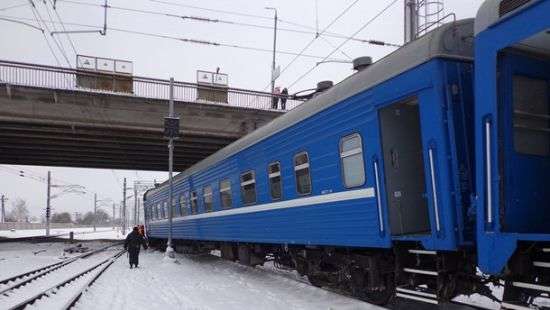 В Беларуси сошел с рельсов поезд Минск-Запорожье (ФОТО)