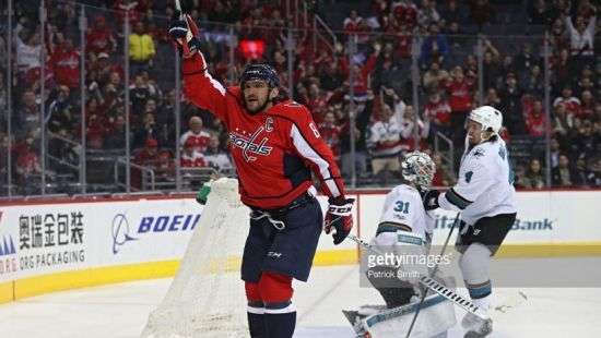 НХЛ. «Вашингтон» уверенно обыграл «Сан-Хосе», «Вегас» в овертайме переиграл «Аризону»