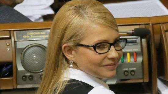 Тимошенко оговорилась по-Фрейду и назвала Саакашвили «президентом Украины»