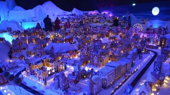 В Норвегии построили самый большой в мире пряничный городок (ВИДЕО/ФОТО)