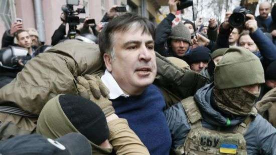 Саакашвили освобожден и ведет народ к Верховной Раде (ФОТО)