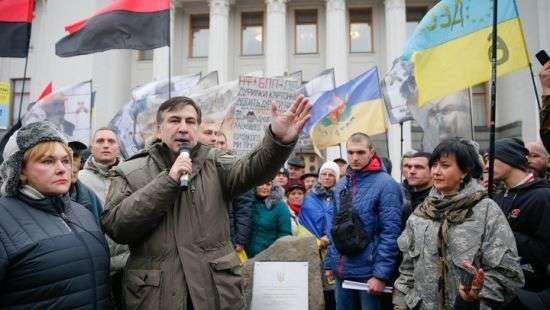 Саакашвили готов дать показания в палаточном городке