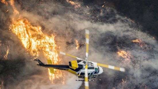 В Лос-Анджелесе - самый высокий уровень пожарной опасности в истории (ФОТО)